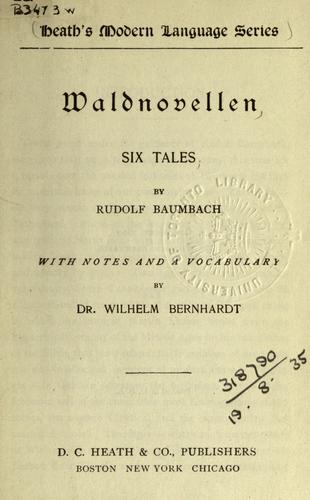 Waldnovellen