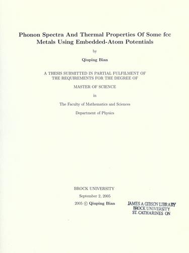 Phonon spectra and thermal properties of some fcc metals using embedded-atom potentials