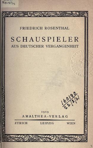 Schauspieler aus deutscher Vergangenheit