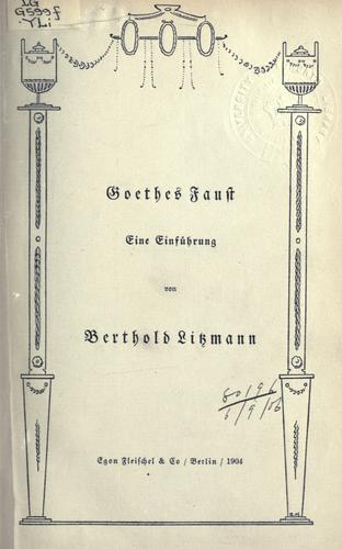 Goethes Faust
