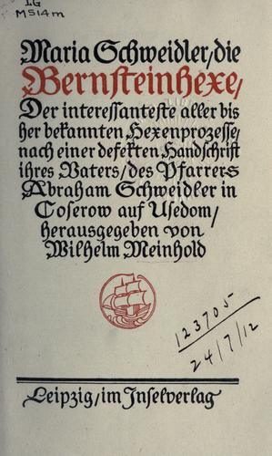 Maria Schweidler