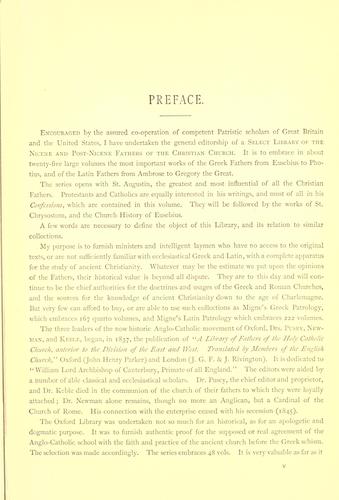 A Select library of the Nicene and post-Nicene fathers of the Christian church