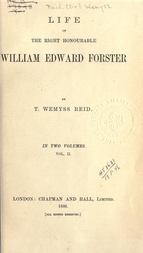 Life of William Edward Forster