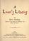 A lover's litanies