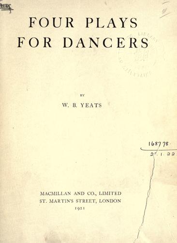 Four plays for dancers