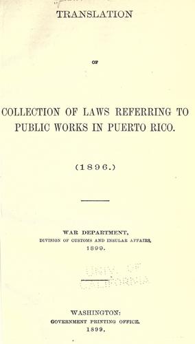 Laws, etc