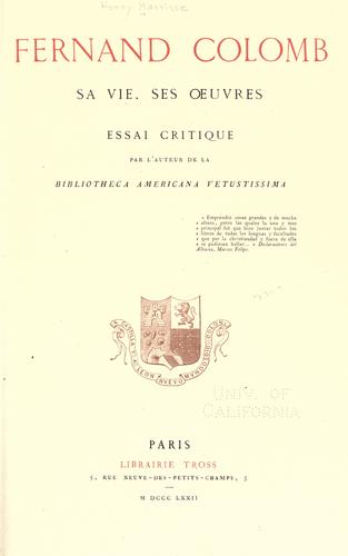 Fernand Colomb