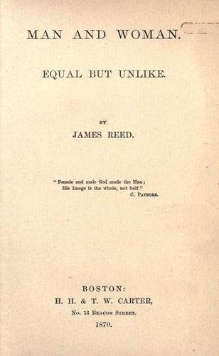 Man and woman, equal but unlike
