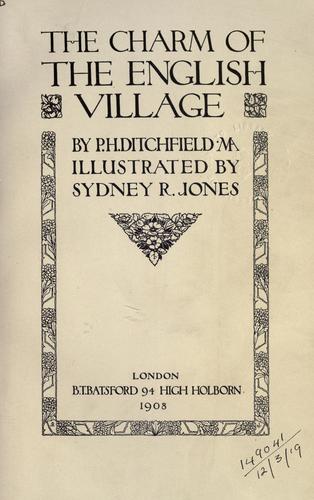 The charm of the English village