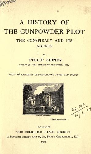 A history of the Gunpowder Plot