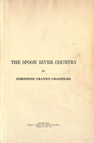 The Spoon River country