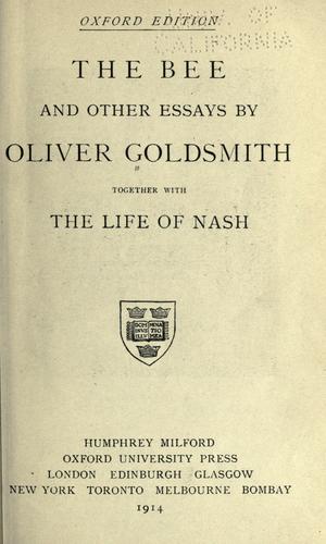 The bee and other essays