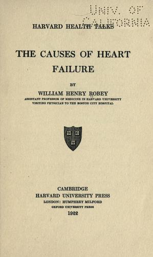 The causes of heart failure