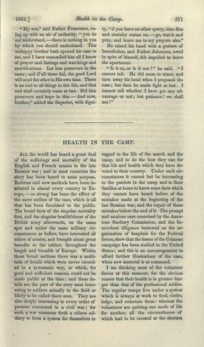 Health in the camp