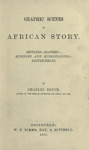 Graphic scenes in African story