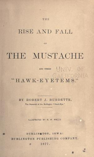 The rise and fall of the mustache and other "hawkeyetems."