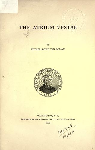 The Atrium Vestae