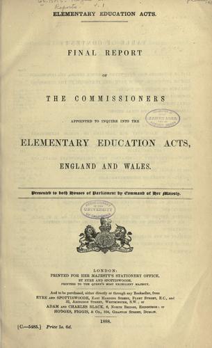 Elementary education acts