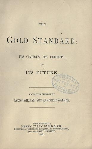 The gold standard