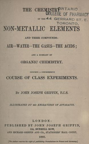 A manual of chemical analysis, qualitative and quantitative, for the use of students