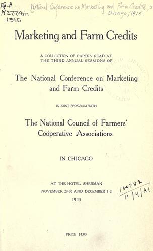Marketing and farm credits