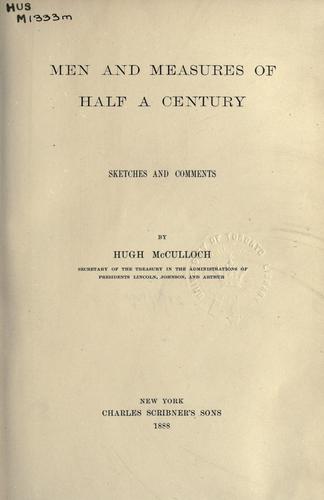 Men and measures of half a century