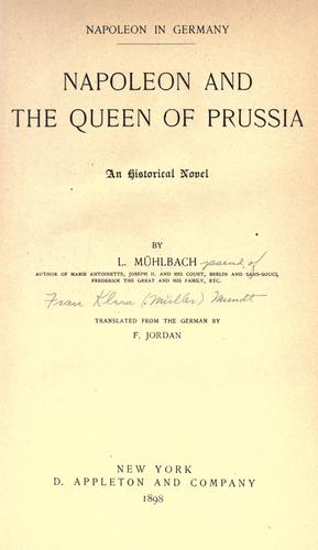 Napoleon and the Queen of Prussia