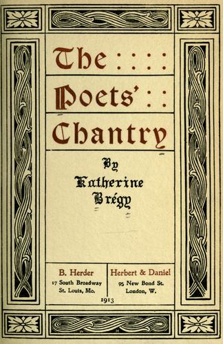 The Poets' chantry