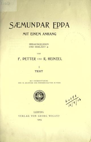 Saemundar Edda