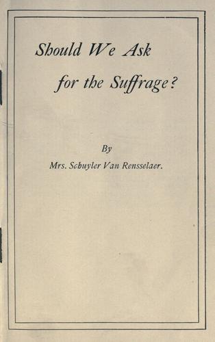 Should we ask for the suffrage?