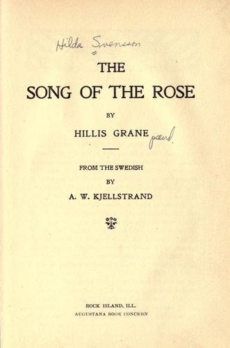 The song of the rose