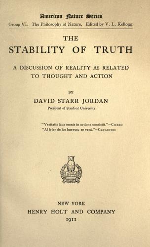 The stability of truth