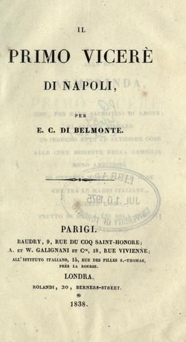 Il primo vicerè di Napoli