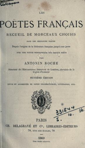 Les poëtes français