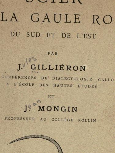 Scier dans la Gaule romane du sud et de l'est