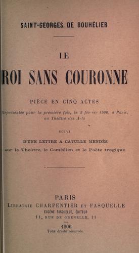 Le roi sans couronne
