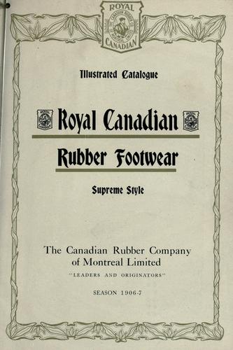 Royal Canadian rubber footwear