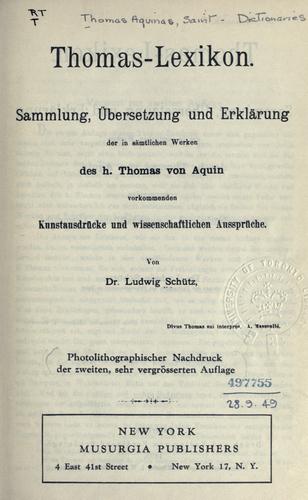 Thomas-Lexikon