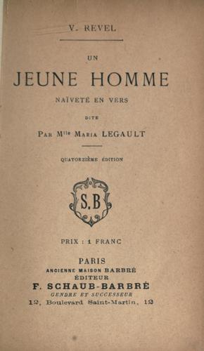 Un jeune homme