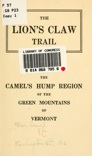 The Lion's claw trail