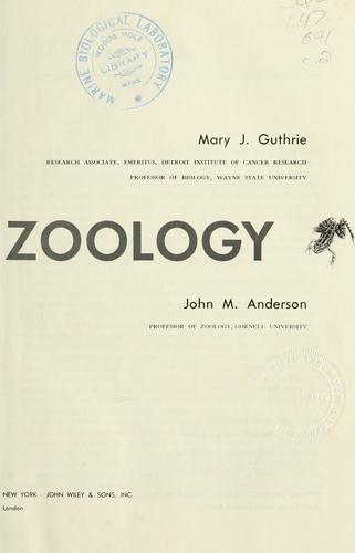 General zoology