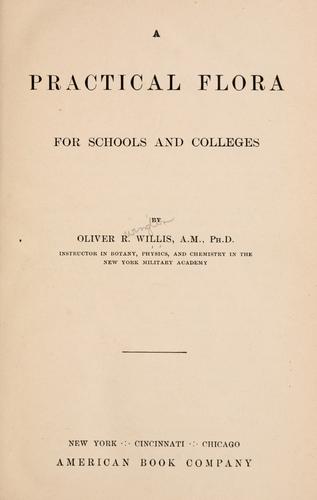 A practical flora for schools and colleges