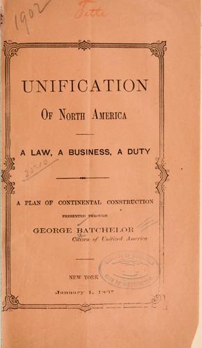Unification of North America