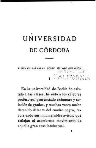 Universidad de Córdoba