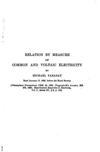 The fundamental laws of electrolytic conduction