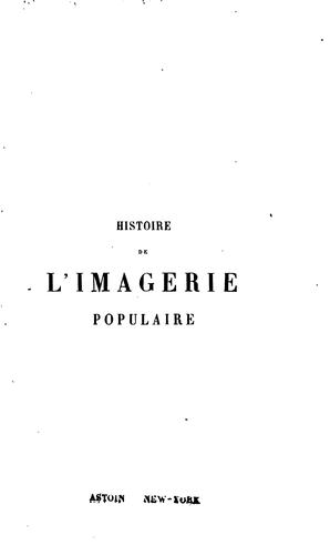Histoire de l'imagerie populaire