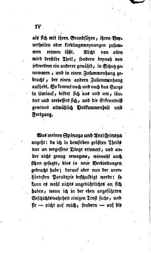 Friedrich Heinrich Jacobi wider Mendelssohns Beschuldigungen betreffend die Briefe über die Lehre des Spinoza