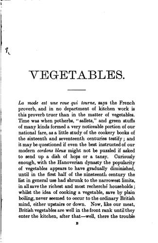 Vegetables