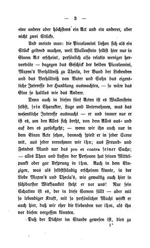 Vorlesungen über Schiller's Wallenstein