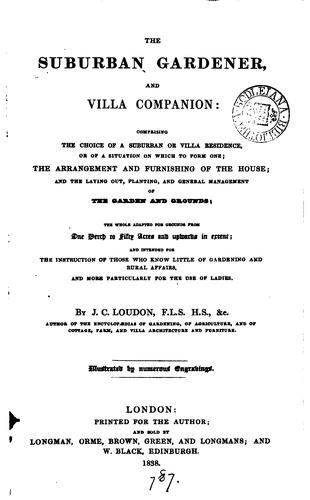 The suburban gardener, and villa companion